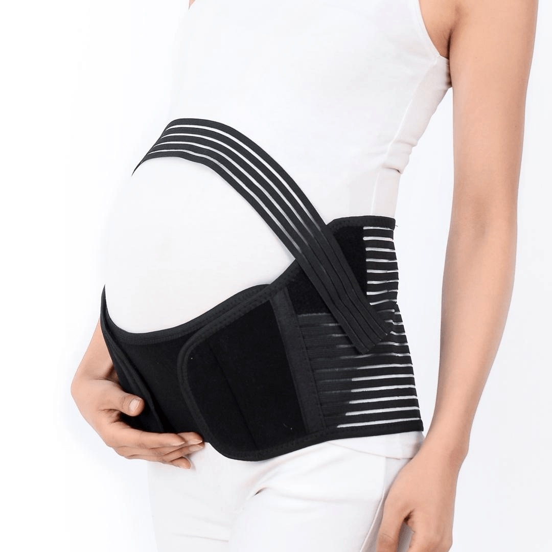 Maternity Belt Supporting Abdomen